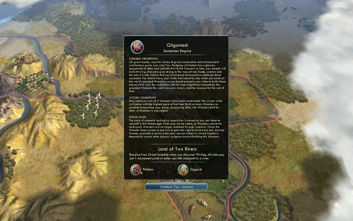 Civilization V - Scenario Pack: Wonders of the Ancient World Screenshot 2