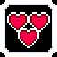 All hearts icon
