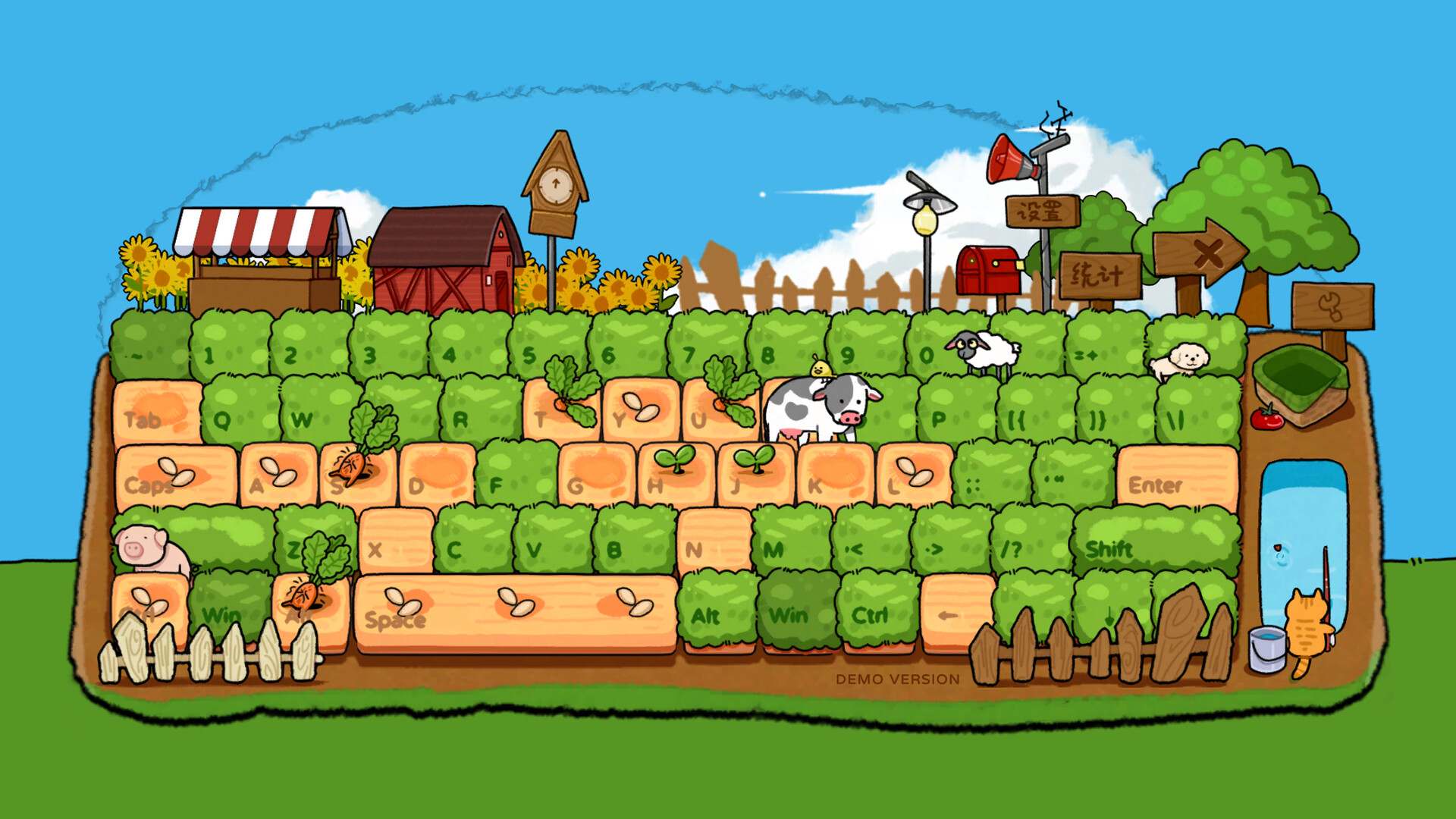 Typing Farmer Screenshot 0