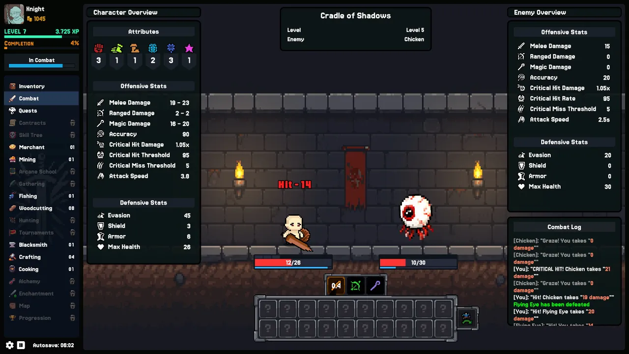 Between Adventures IDLE Demo Screenshot 2