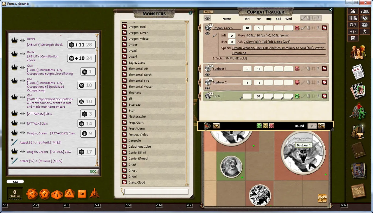 Fantasy Grounds - Castles & Crusades Ruleset Screenshot 2