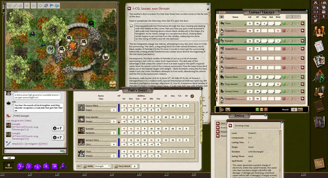 Fantasy Grounds - Castles & Crusades Ruleset Screenshot 4