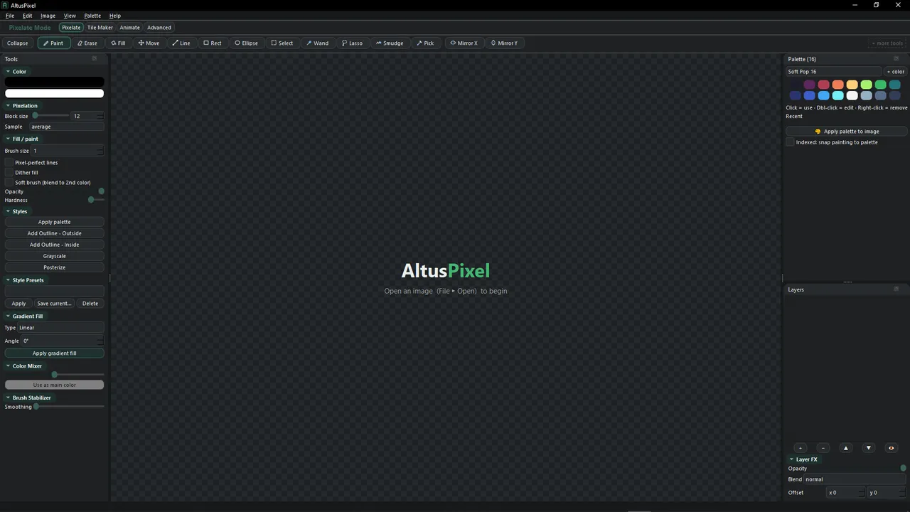 AltusPixel Screenshot 2
