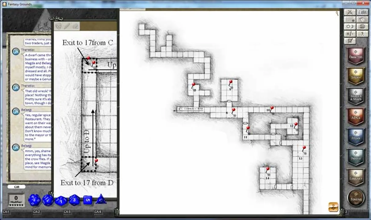 Fantasy Grounds - PFRPG Compatible Adventure: The Bleeding Hollow Screenshot 0
