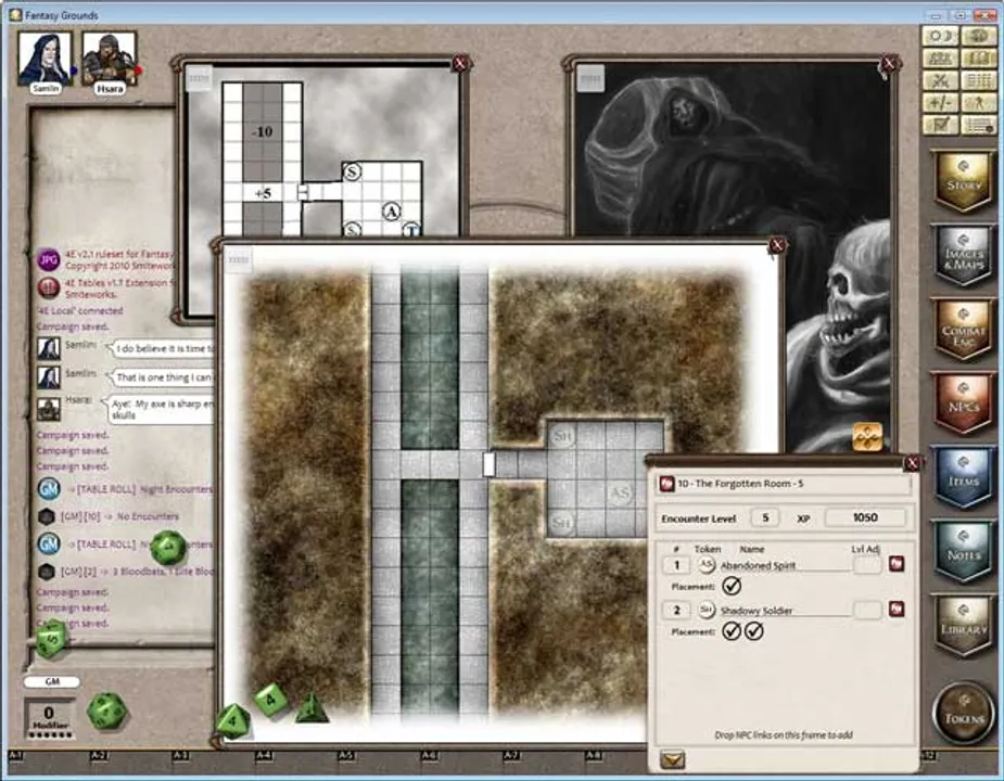 Fantasy Grounds - 4E: Lands of Darkness #2: Cesspools of Arnac Screenshot 3
