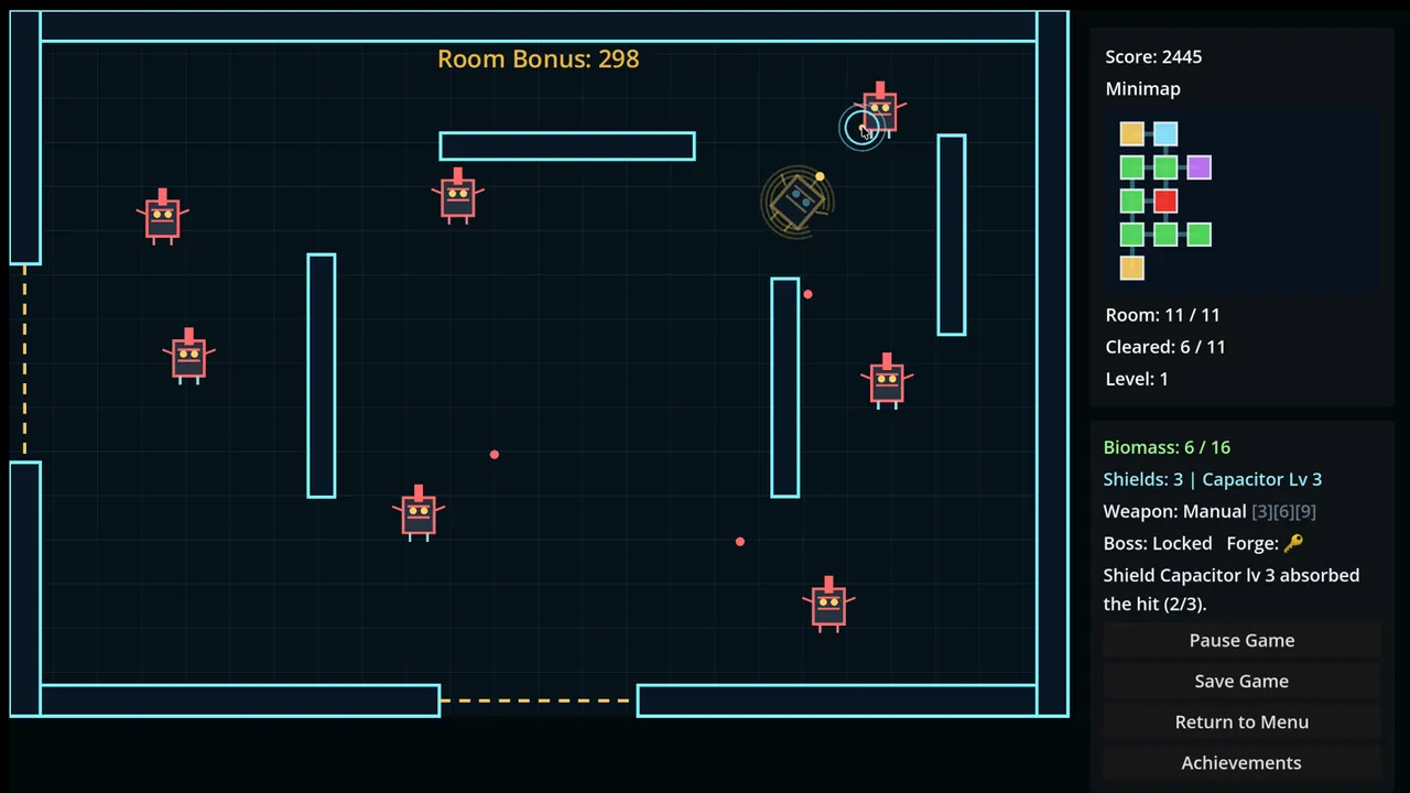Retro Robot Rescue Screenshot 1