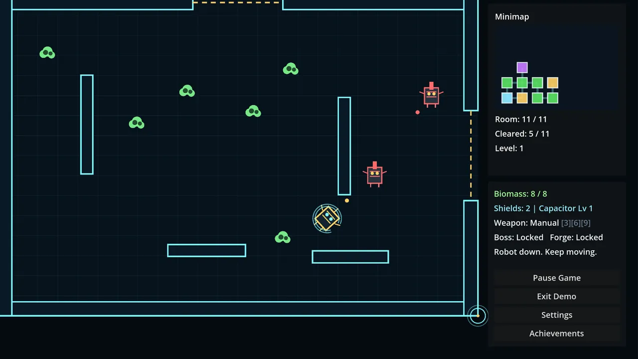 Retro Robot Rescue Screenshot 2