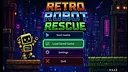 Retro Robot Rescue Screenshot 0