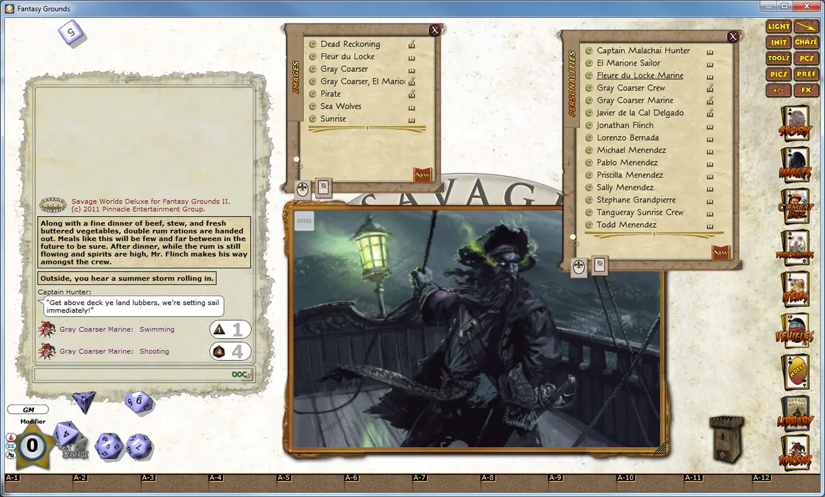 Fantasy Grounds - SW: Savage Tales #1: Privateer's Bounty! Screenshot 0