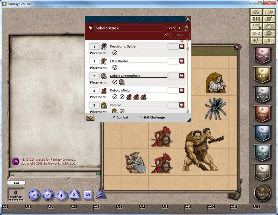 Fantasy Grounds - Creature Collection 4E - Heroic 1 Token Pack Screenshot 0