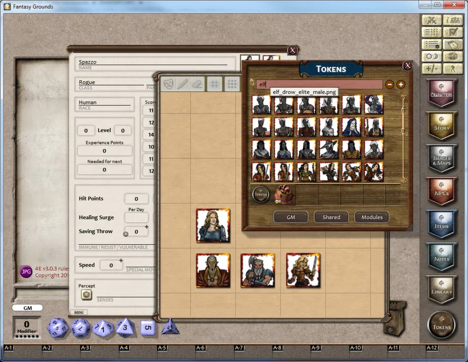 Fantasy Grounds - Gaming Tokens & Portraits Pack #3: PC's & NPCs Screenshot 3