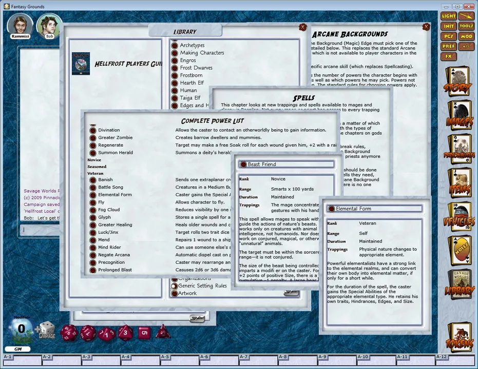 Fantasy Grounds - Savage Worlds: Hellfrost Player's Guide Screenshot 5