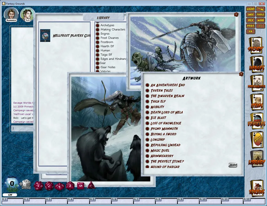 Fantasy Grounds - Savage Worlds: Hellfrost Player's Guide Screenshot 1