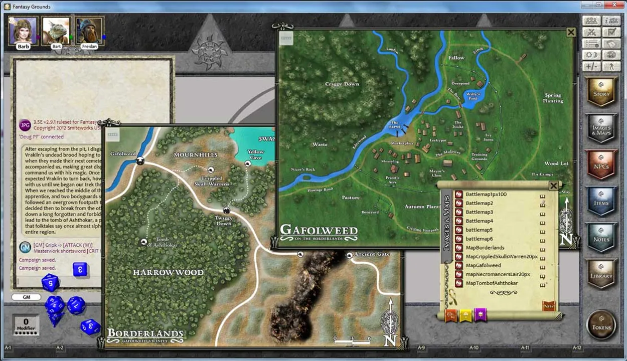 Fantasy Grounds - PFRPG Curse of the Sickled Hand Screenshot 5