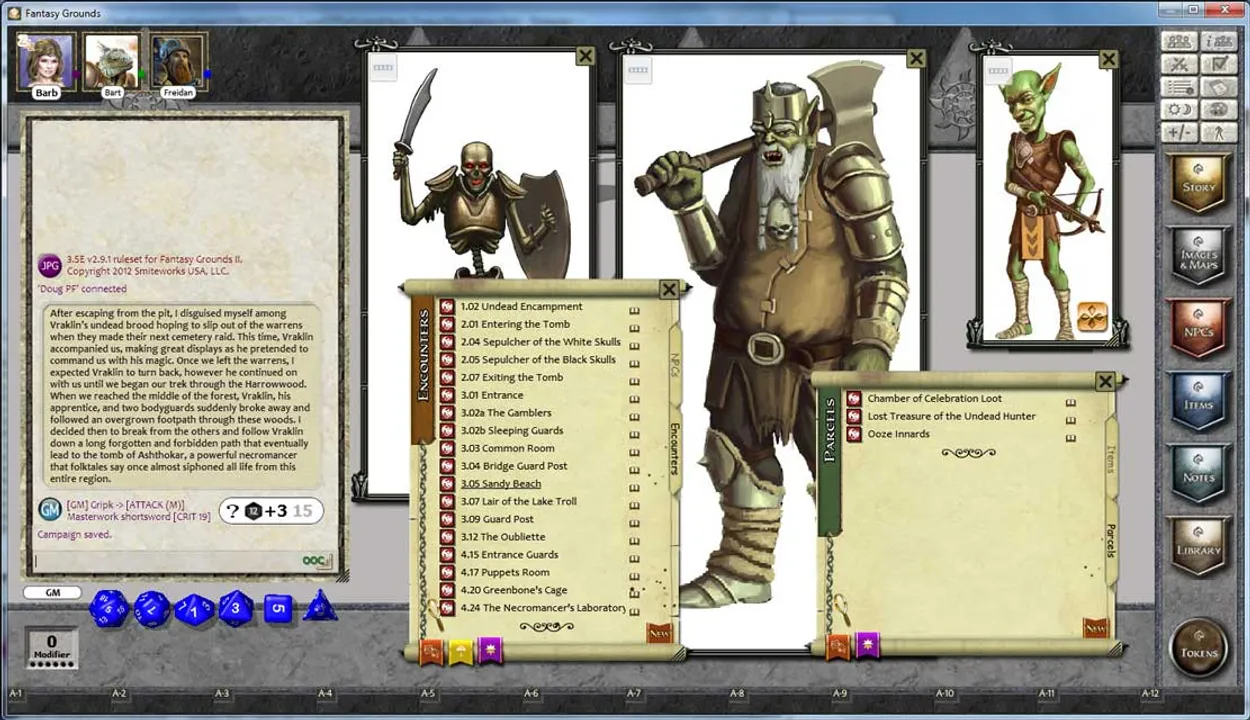 Fantasy Grounds - PFRPG Curse of the Sickled Hand Screenshot 2