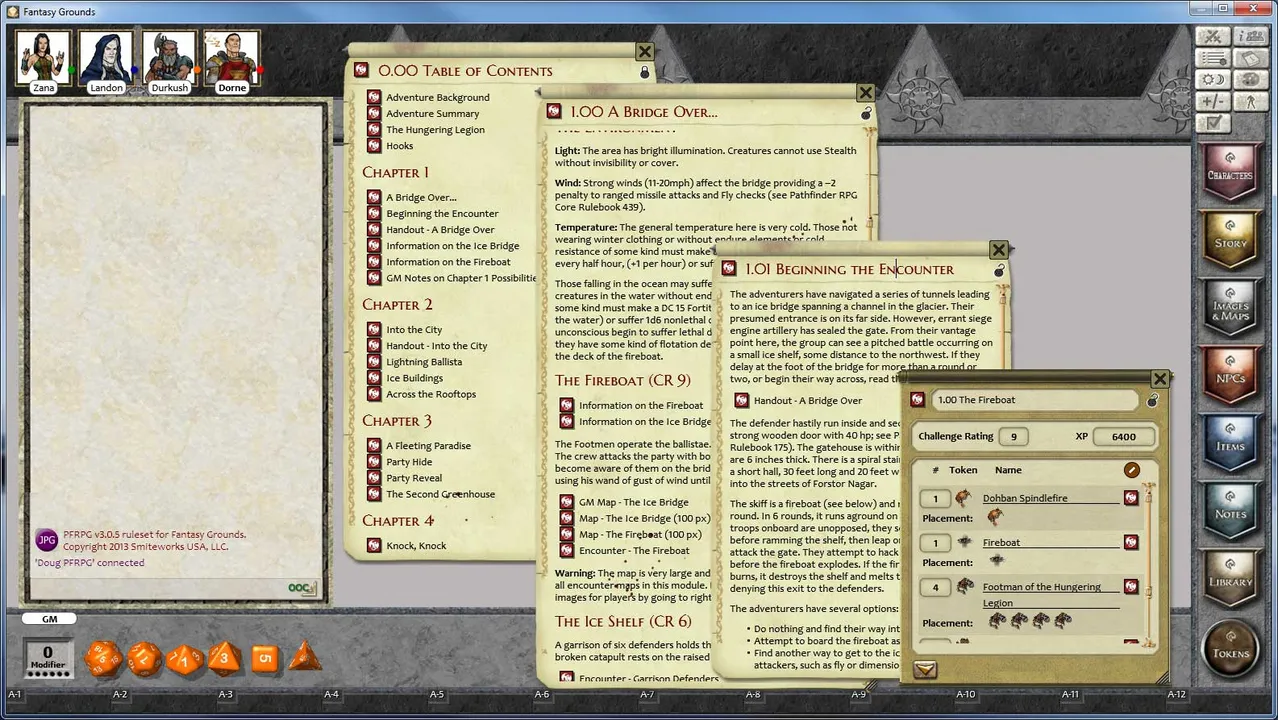 Fantasy Grounds - PFRPG The Breaking of Forstor Nagar Screenshot 6