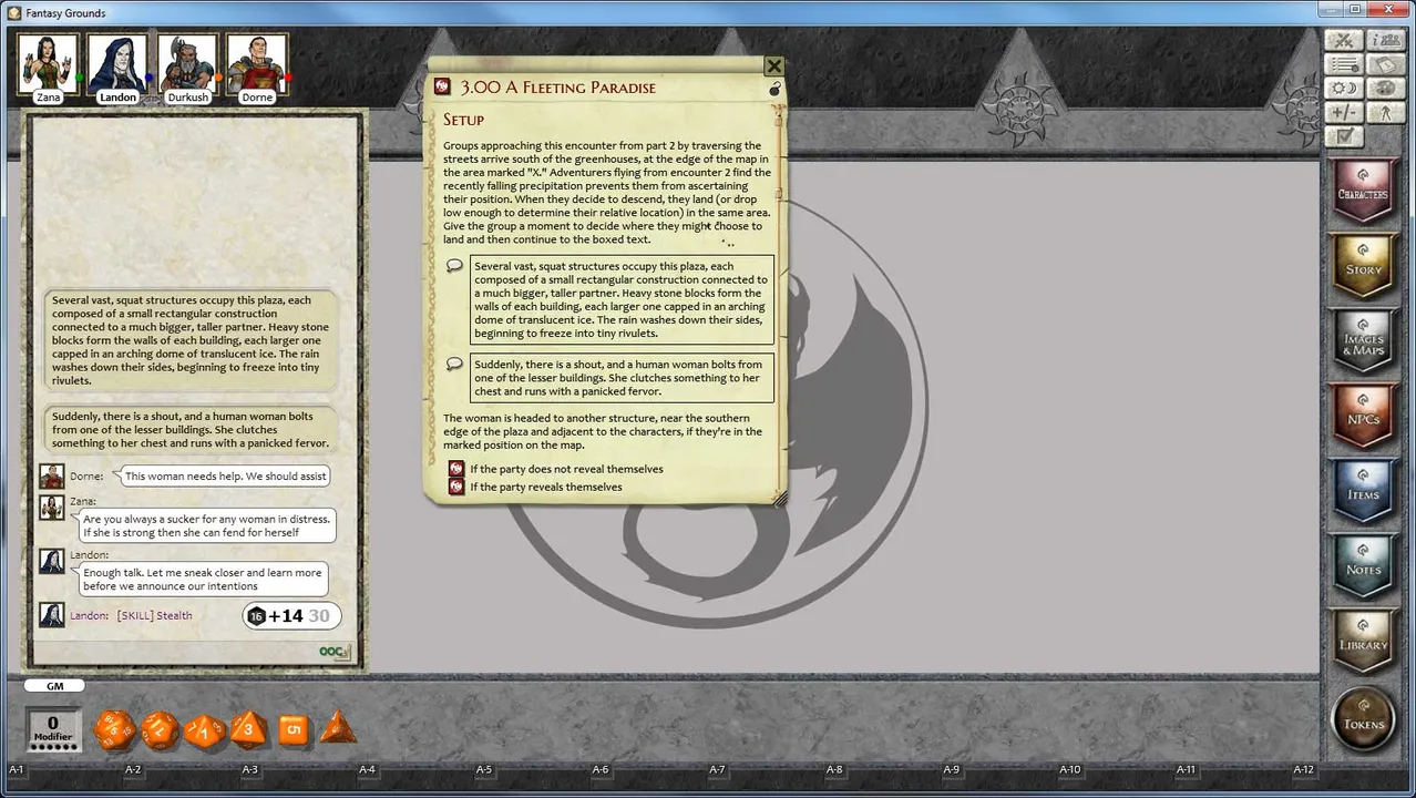Fantasy Grounds - PFRPG The Breaking of Forstor Nagar Screenshot 0