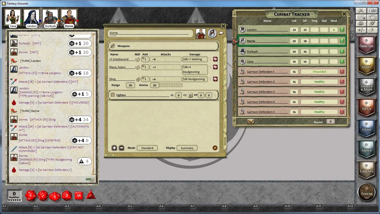 Fantasy Grounds - PFRPG The Breaking of Forstor Nagar Screenshot 5