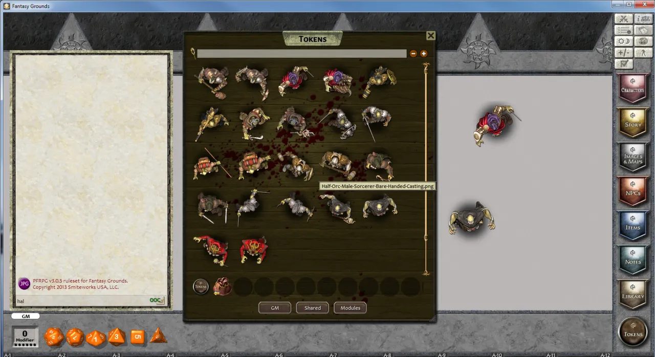 Fantasy Grounds - PixelFigs Half-Orcs Token and Portrait Pack Screenshot 4