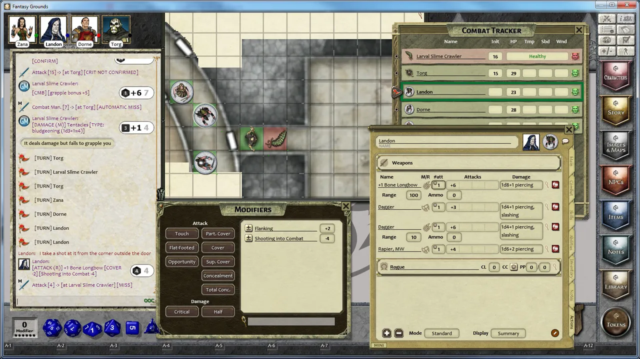 Fantasy Grounds - PFRPG Rite Publishing's Adventure Quarterly #5 Screenshot 1