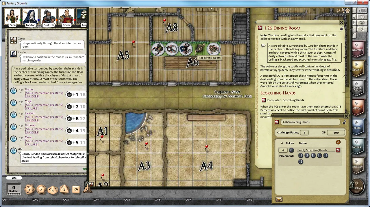 Fantasy Grounds - PFRPG The Reaping Stone Screenshot 7