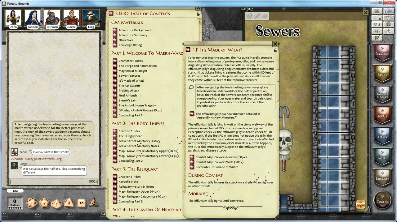 Fantasy Grounds - PFRPG The Reaping Stone Screenshot 3