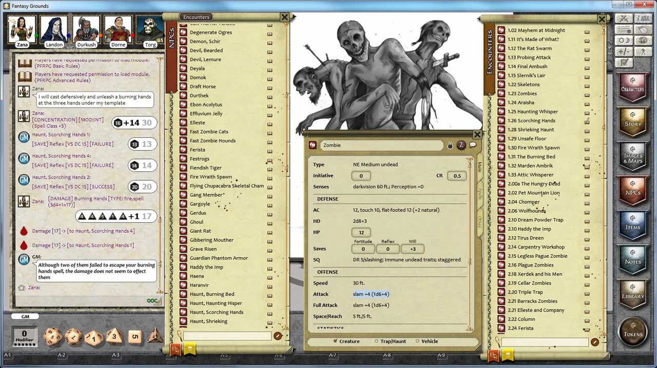 Fantasy Grounds - PFRPG The Reaping Stone Screenshot 4