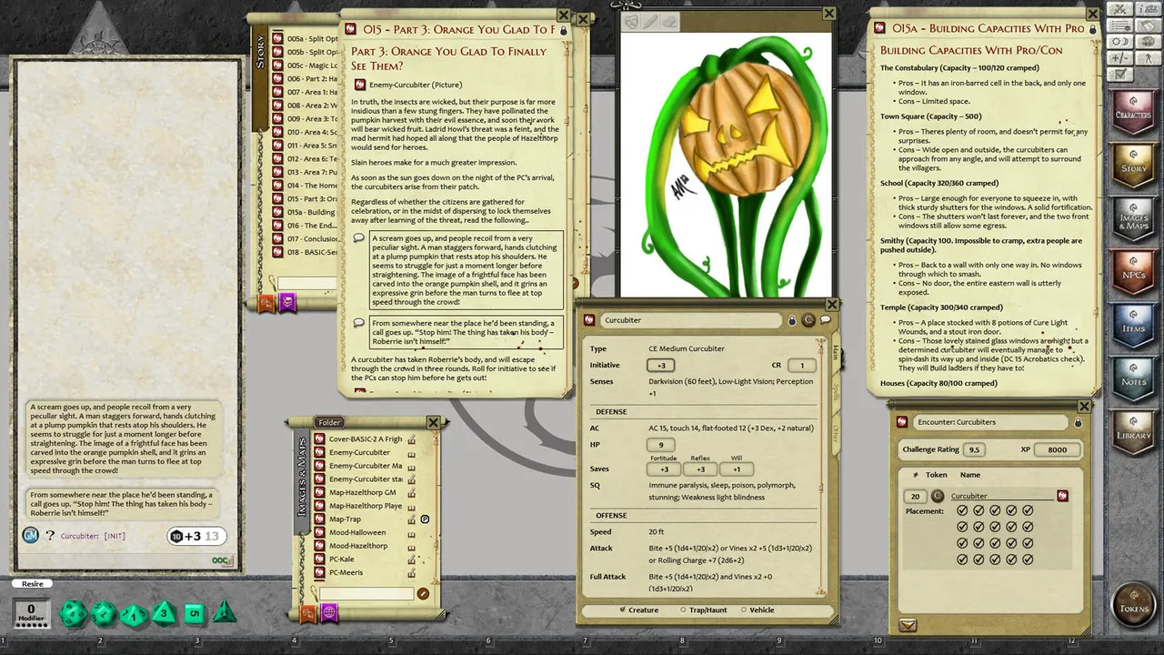 Fantasy Grounds - PFRPG: BASIC2 - A Frightful Time Screenshot 1