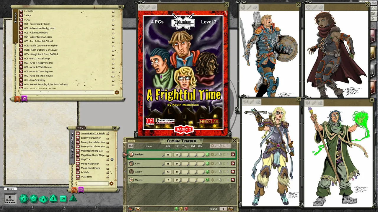 Fantasy Grounds - PFRPG: BASIC2 - A Frightful Time Screenshot 2