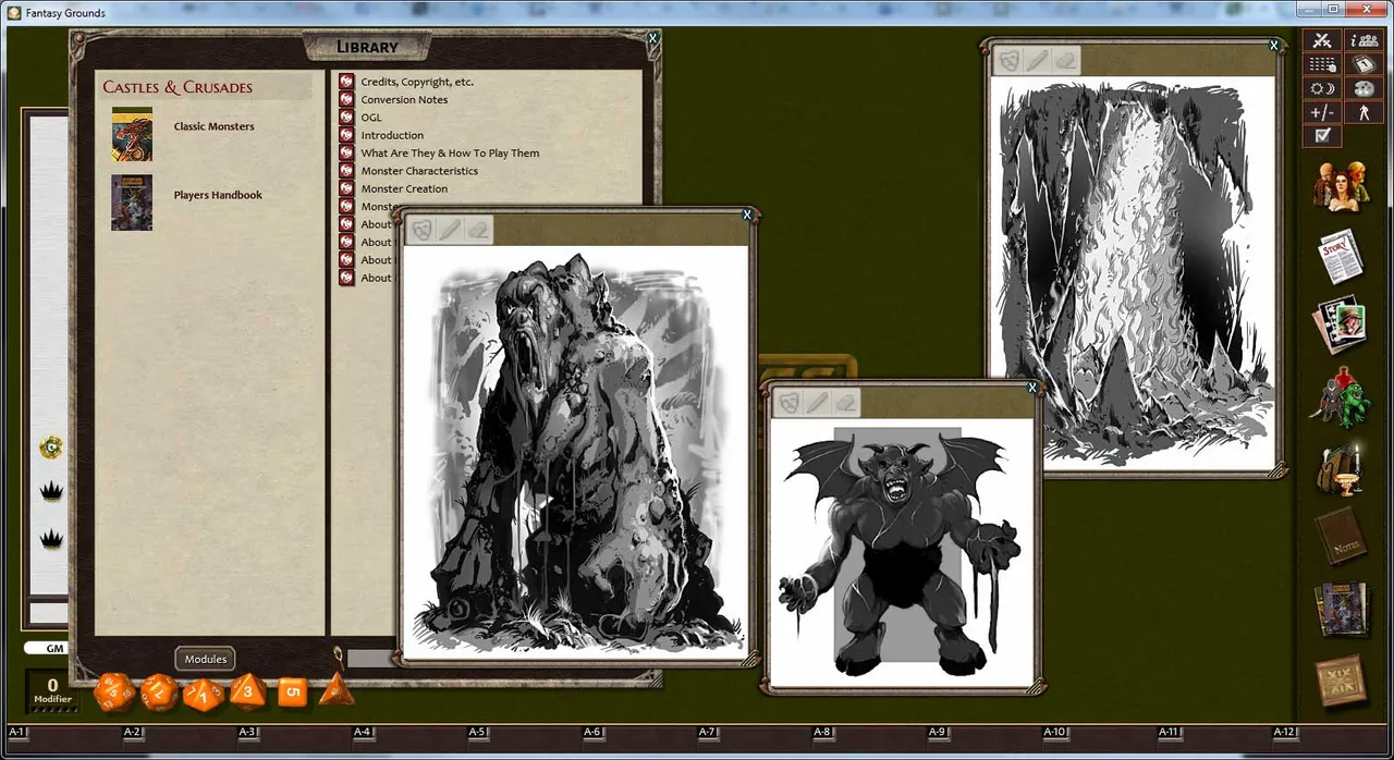 Fantasy Grounds - C&C: Classic Monsters Screenshot 2
