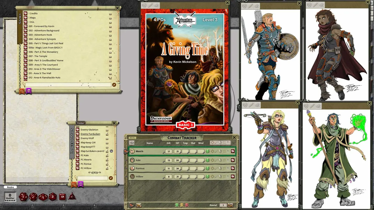 Fantasy Grounds - PFRPG: BASIC3 - A Giving Time Screenshot 1