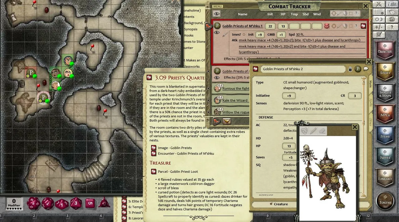 Fantasy Grounds - PFRPG: U1: Dark Days in Stoneholme Screenshot 3