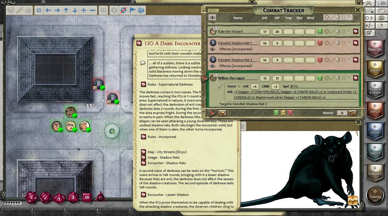Fantasy Grounds - PFRPG: U1: Dark Days in Stoneholme Screenshot 2