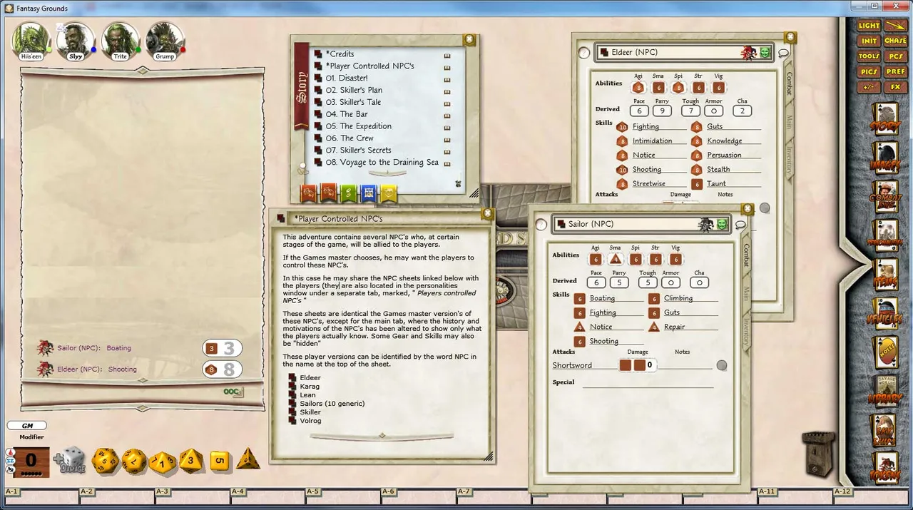 Fantasy Grounds - Sundered Skies #1 The Ice Tower Screenshot 3