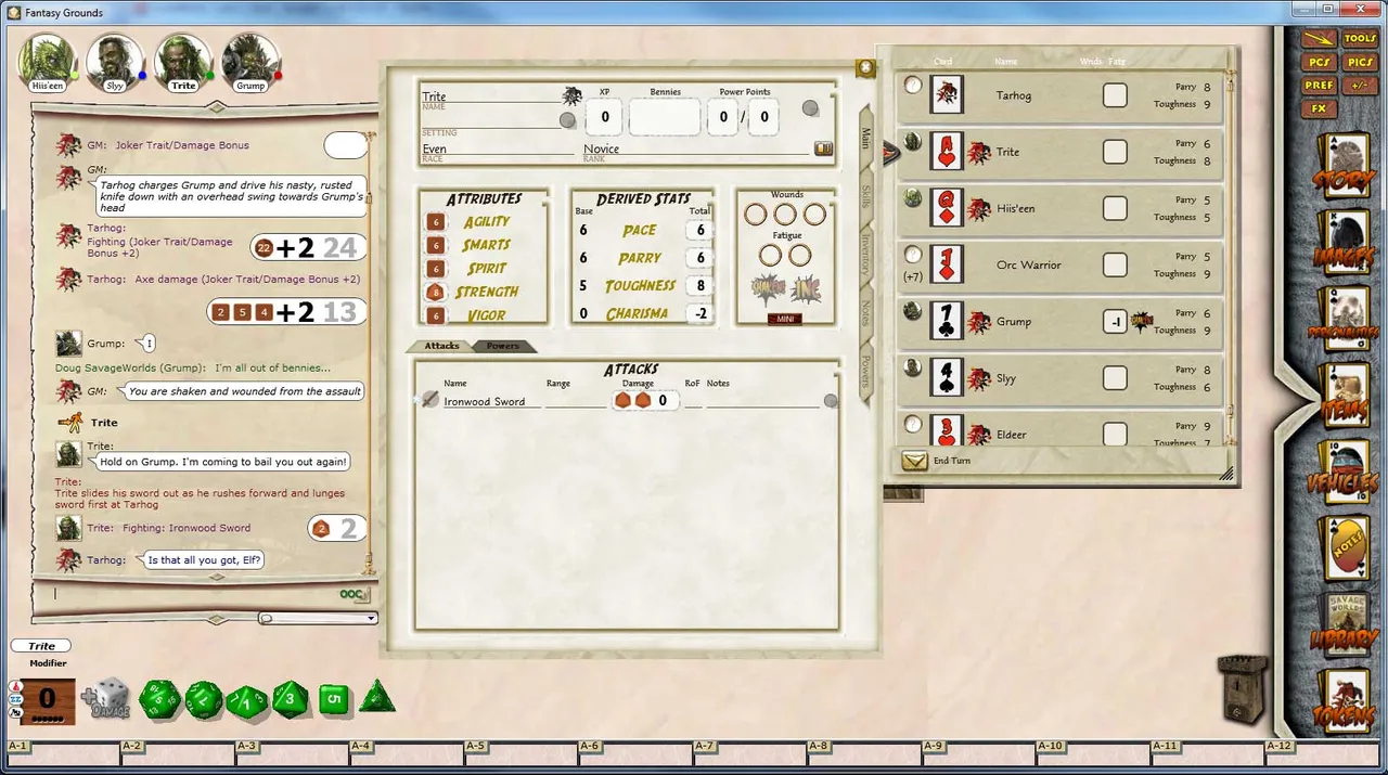 Fantasy Grounds - Sundered Skies #1 The Ice Tower Screenshot 1