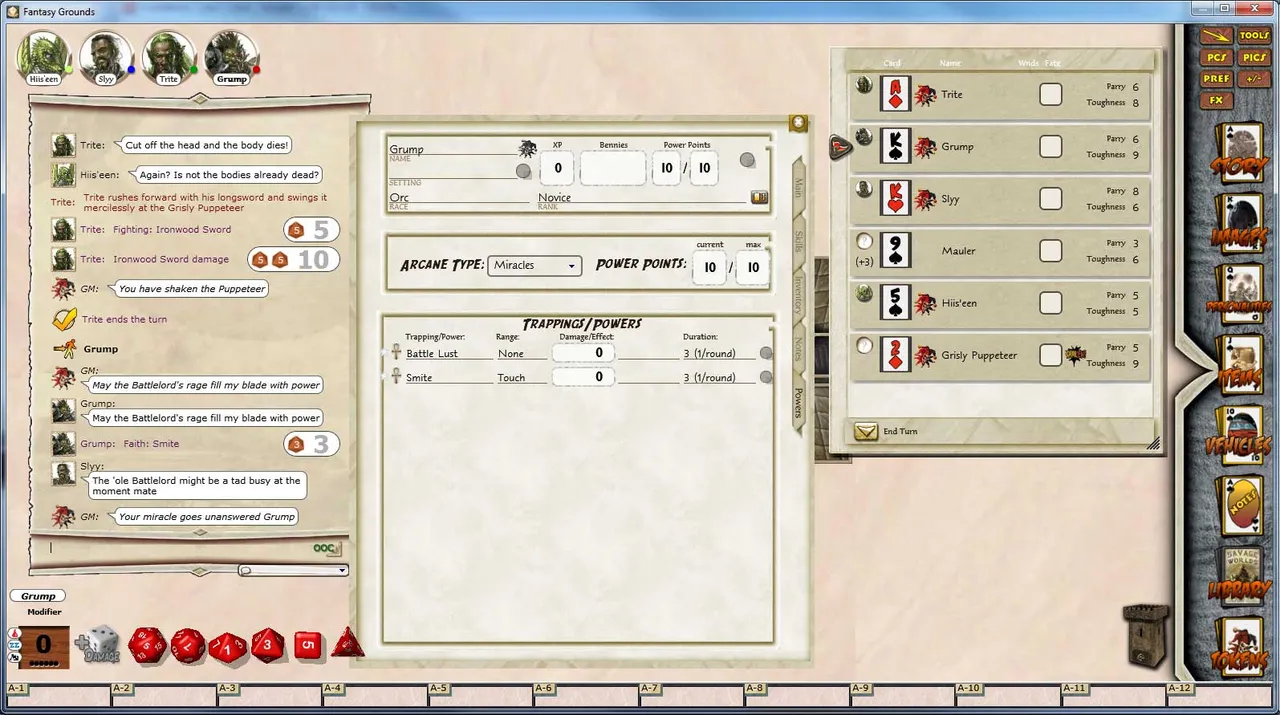 Fantasy Grounds - Sundered Skies #2 Fate of the Summoner Screenshot 0