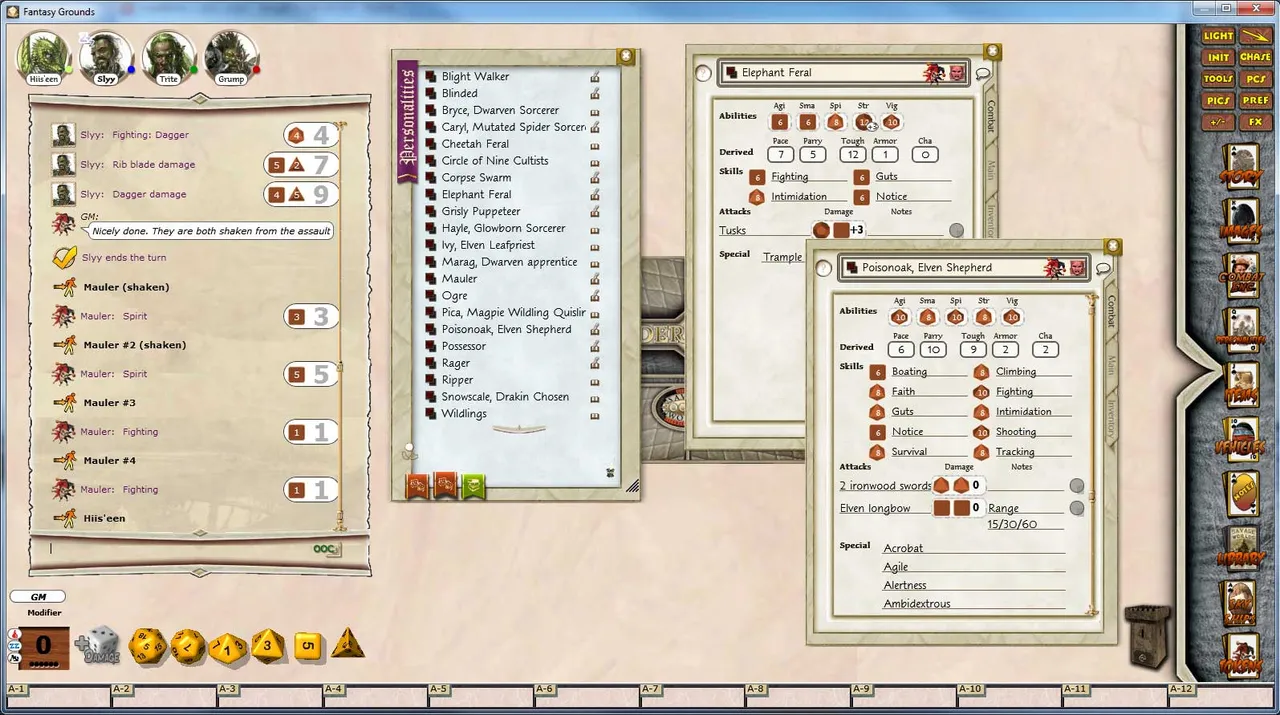 Fantasy Grounds - Sundered Skies #2 Fate of the Summoner Screenshot 3