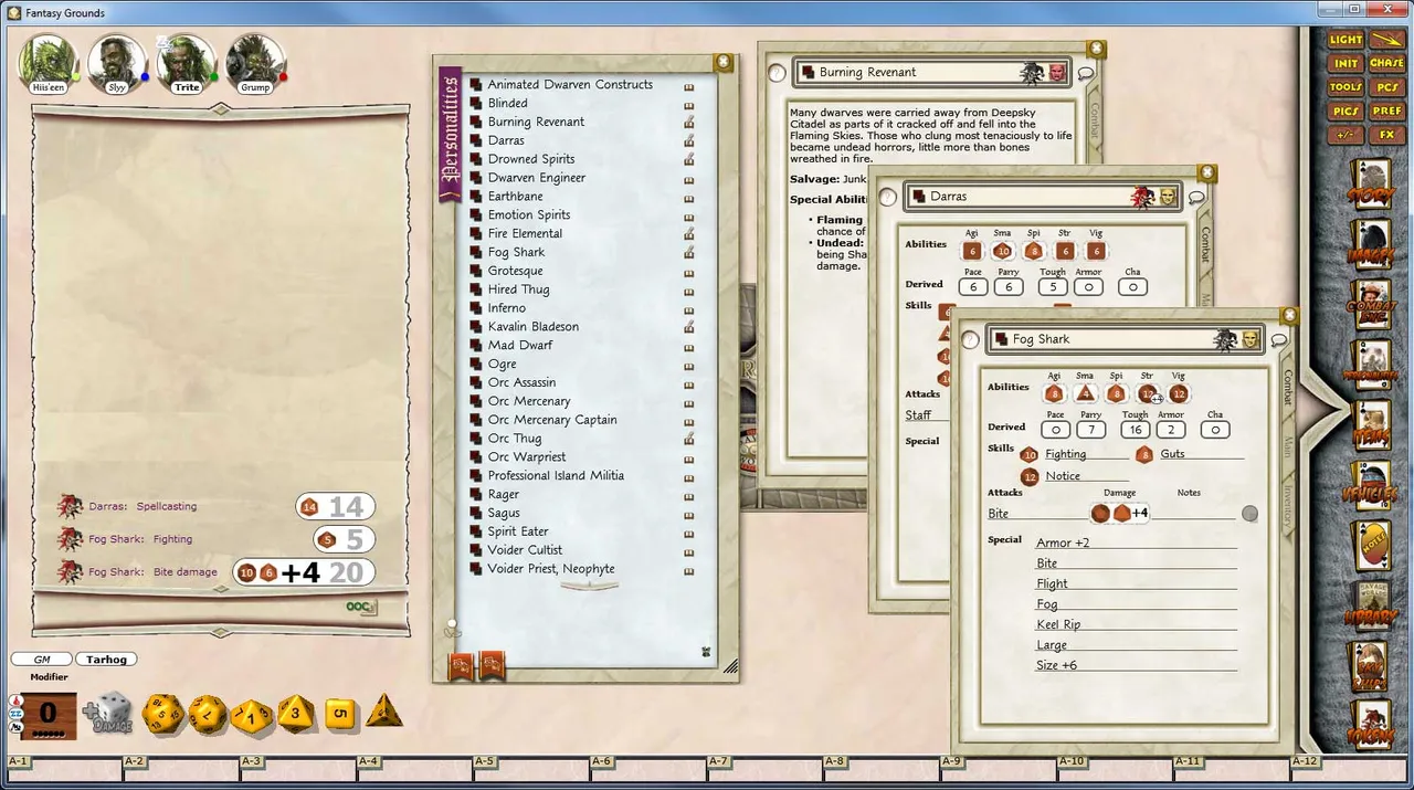 Fantasy Grounds - Sundered Skies #3 Blade of Destiny Screenshot 2