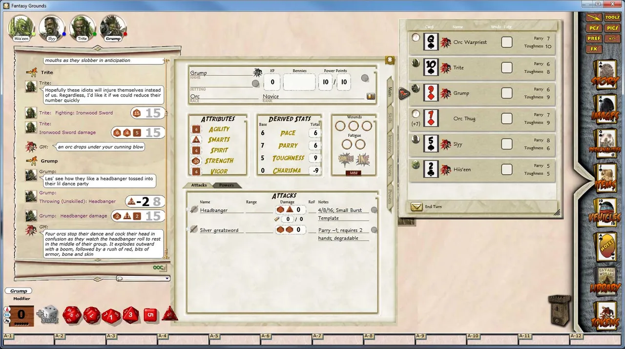 Fantasy Grounds - Sundered Skies #3 Blade of Destiny Screenshot 1