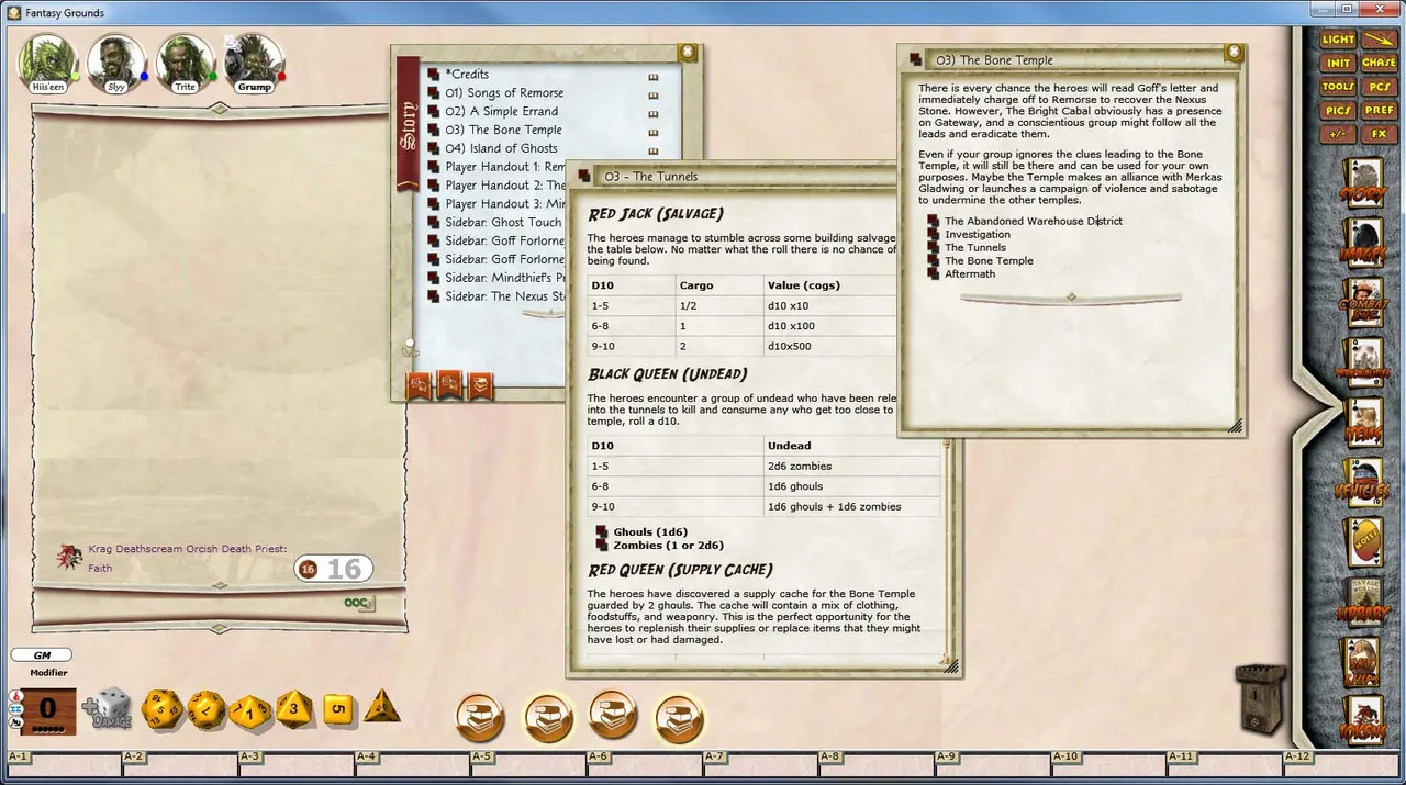 Fantasy Grounds - Sundered Skies #4 Mindthief Screenshot 2
