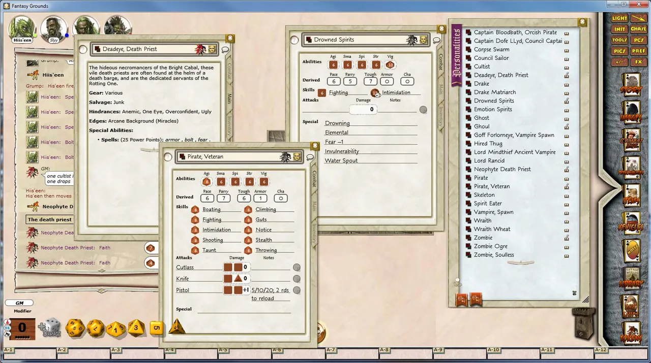 Fantasy Grounds - Sundered Skies #4 Mindthief Screenshot 3