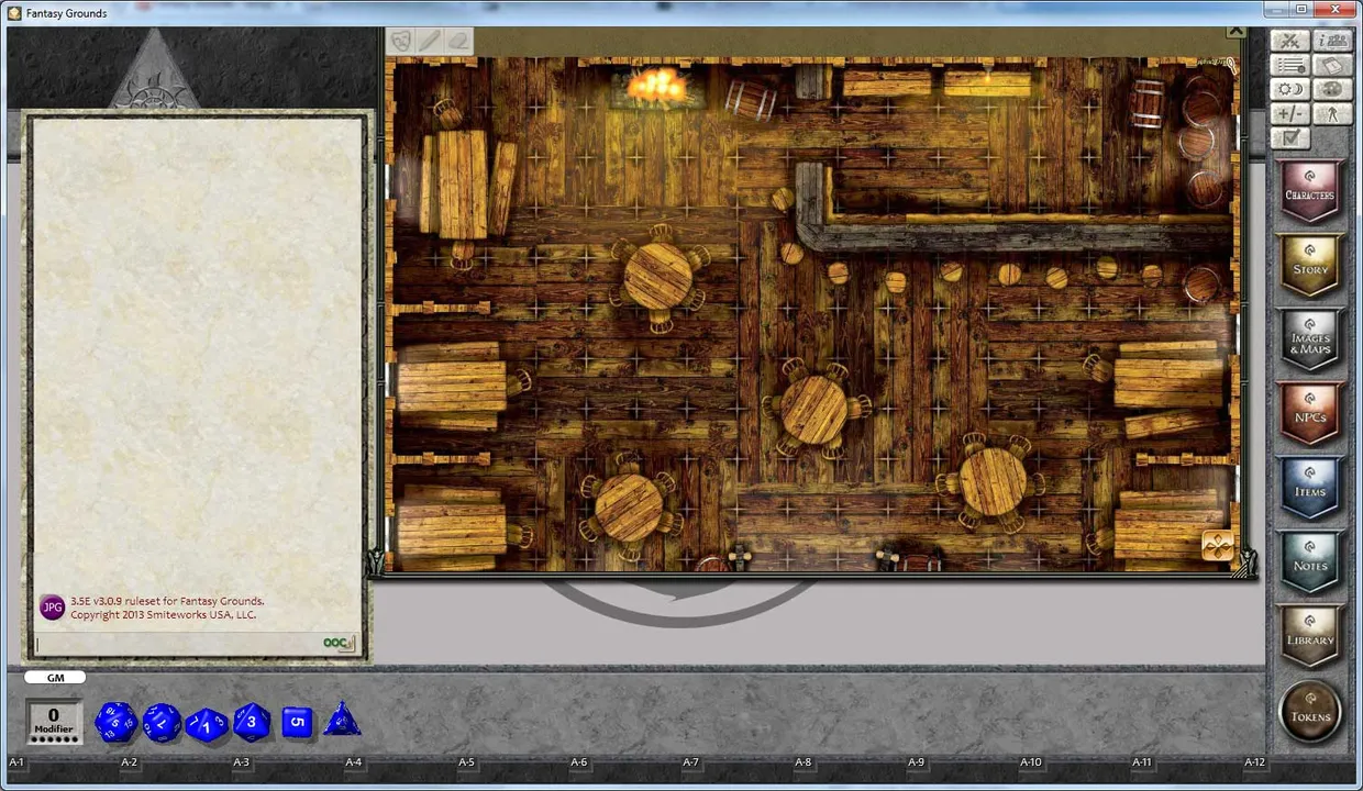 Fantasy Grounds - Maps: Cobblestone City and Inn Screenshot 3