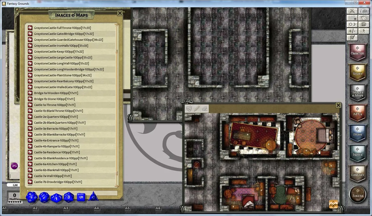 Fantasy Grounds - Maps: Graystone Castle Screenshot 6