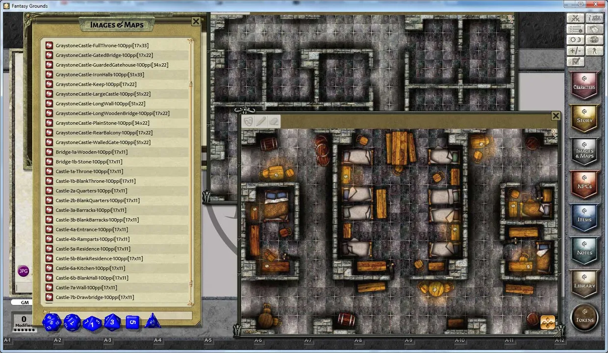 Fantasy Grounds - Maps: Graystone Castle Screenshot 4