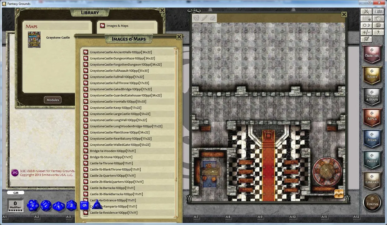 Fantasy Grounds - Maps: Graystone Castle Screenshot 1