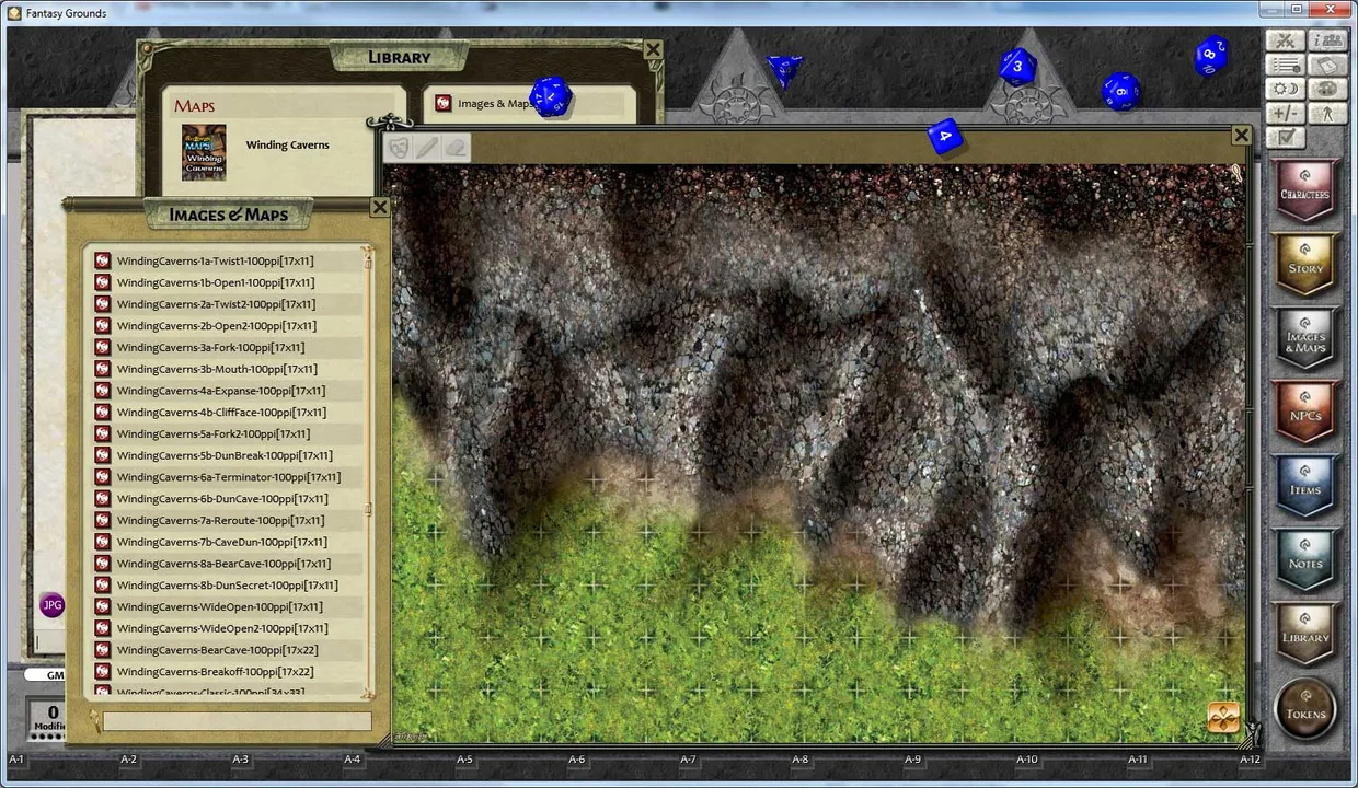 Fantasy Grounds - Maps: Winding Caverns Screenshot 4