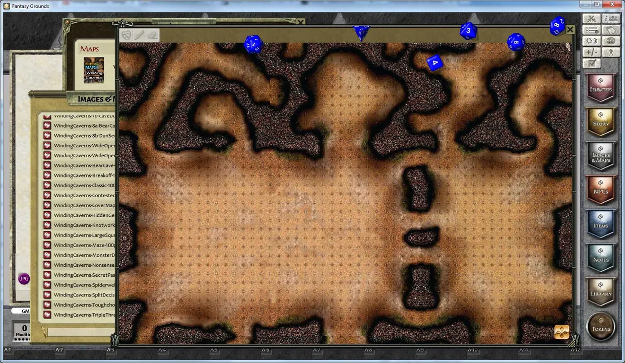 Fantasy Grounds - Maps: Winding Caverns Screenshot 6