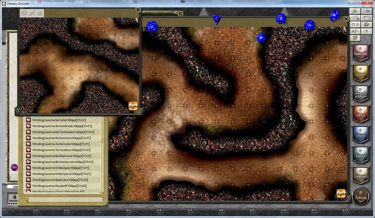 Fantasy Grounds - Maps: Winding Caverns Screenshot 8