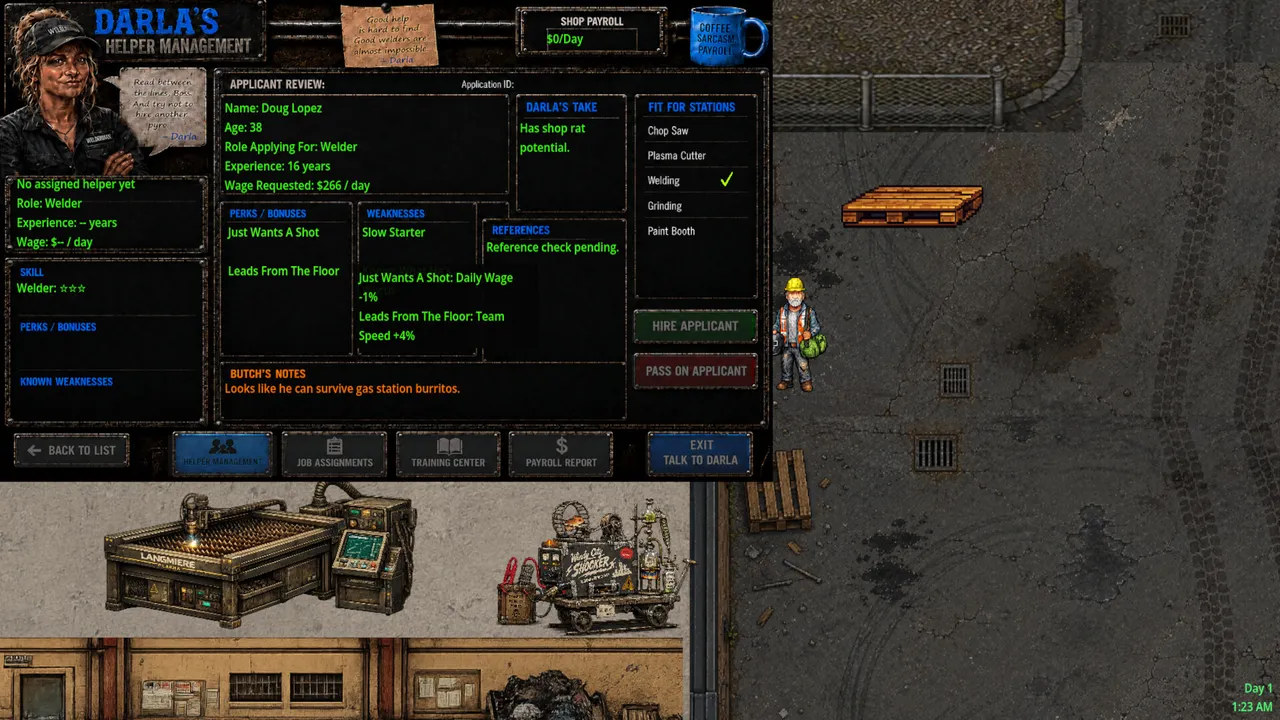 Welderman Shop Sim Screenshot 2