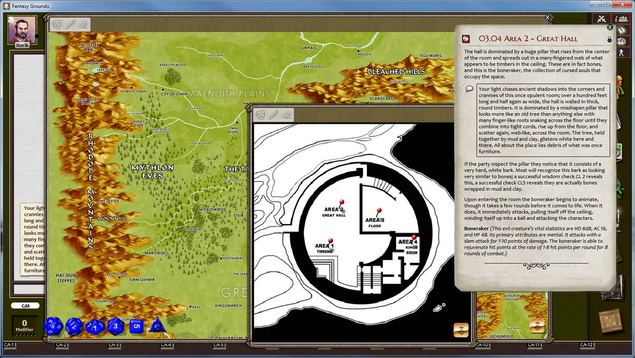 Fantasy Grounds - C&C: Rune Lore Screenshot 4